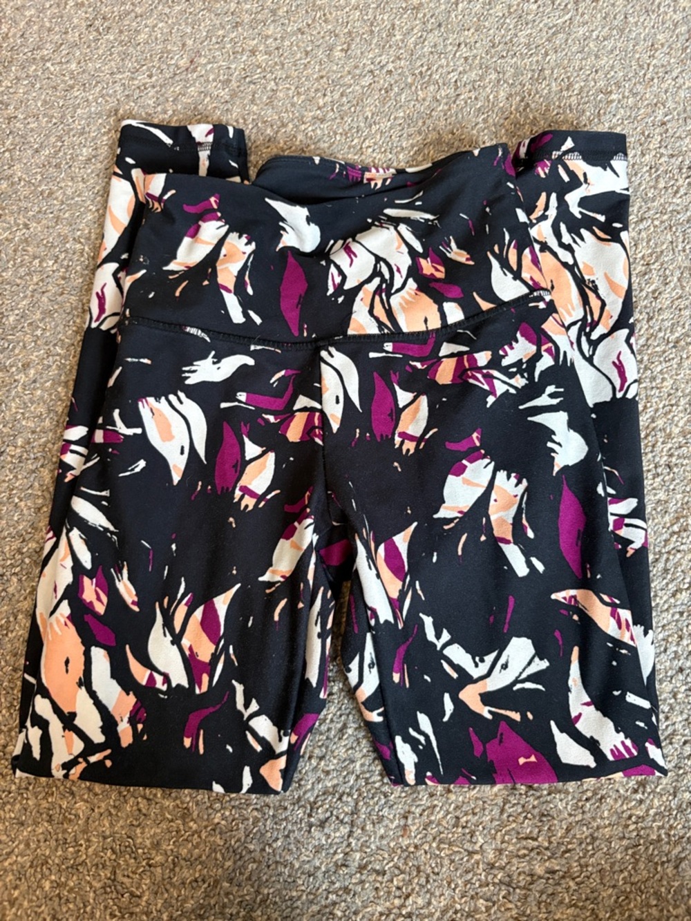 Balance collection floral leggings